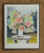 schilderij 34, Tuinbloemen, Minder dan 50 cm, Oorspronkelijke maker, Ophalen of Verzenden, Zo goed als nieuw