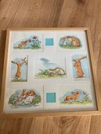 Lijst met hazeltje afbeeldingen (babykamer), Ophalen, Gebruikt, Hout, Minder dan 50 cm