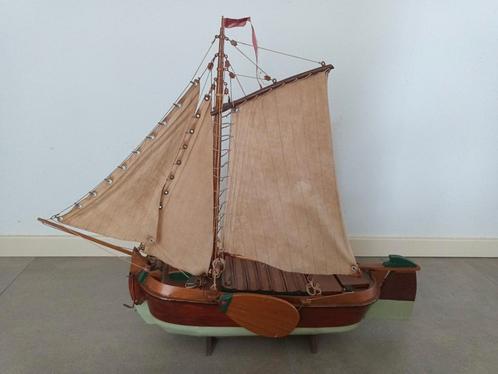 Antieke houten botter cq vrachtschip ca 1900, Hobby en Vrije tijd, Modelbouw | Boten en Schepen, Nieuw, 1:32 tot 1:50, Overige merken