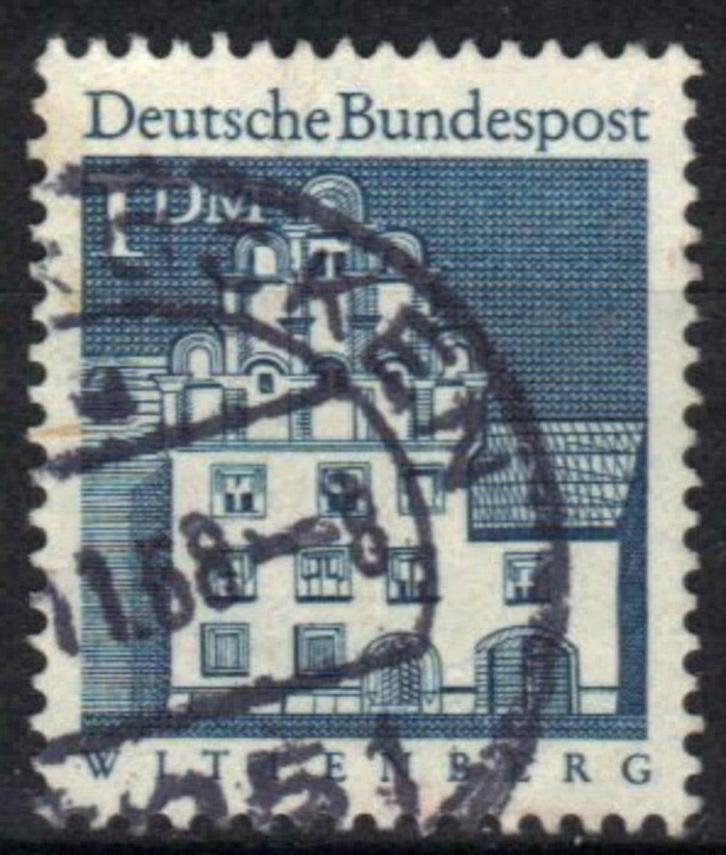 Duitsland Bundespost 1966 - Yvert 360 - Gebouwen (ST), Postzegels en Munten, Postzegels | Europa | Duitsland, BRD, Verzenden