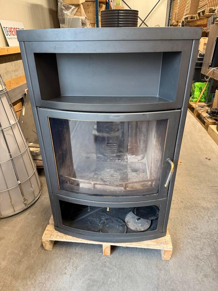 Grote Dru Houtkachel - Vrijstaand & Gebruikt, Huis en Inrichting, Kachels, Gebruikt, Vrijstaand, Houtkachel, Hout, Ophalen
