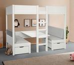 wit stapelbed, Kinderen en Baby's, Kinderkamer | Stapelbedden en Hoogslapers, Ophalen, Zo goed als nieuw, Stapelbed