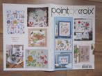 Point de croix magazine juli/augustus 2015 met DMC codes, Ophalen of Verzenden, Nieuw, Handborduren, Patroon