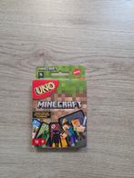 Uno Minecraft Editie - Kaartspel, Mattel, Nieuw, Ophalen of Verzenden, Reisspel