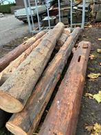 Partij balken spanthout, Doe-het-zelf en Verbouw, Ophalen, Gebruikt, Balk, Overige houtsoorten