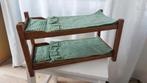 Vintage stapelbed voor poppenhuis, Ophalen of Verzenden, Gebruikt, Poppenhuis