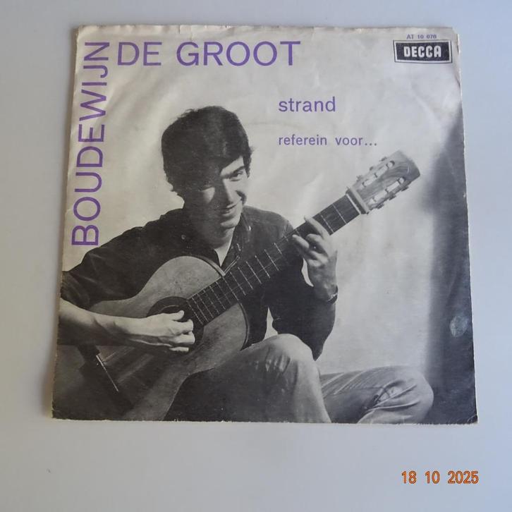 Boudewijn de Groot - Strand (misprint), Cd's en Dvd's, Vinyl Singles, Gebruikt, Single, Nederlandstalig, 7 inch, Verzenden