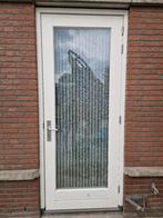 Houten buitendeur, Deurkozijn, Zo goed als nieuw, Hout, Ophalen