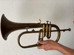 Trompet en dwarsfluit, Muziek en Instrumenten, Blaasinstrumenten | Trompetten, Ophalen, Zo goed als nieuw, Overige typen