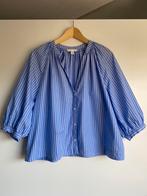 BLOUSE STREEP met 3/4 POFMOUW maat L, Kleding | Dames, Blouses en Tunieken, H&M, Blauw, Maat 42/44 (L), Ophalen of Verzenden