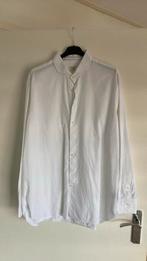 Van Gils overhemd maat 45, Wit, Zo goed als nieuw, Halswijdte 43/44 (XL), Van Gils