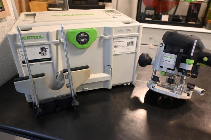 Festool OF 1010 REBQ-Plus Bovenfrees + koffer, Auto diversen, Autogereedschap, Gebruikt, Ophalen of Verzenden