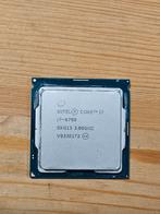 Intel core i7-9700 cpu processor, Ophalen of Verzenden, Gebruikt, Intel Core i7, 3 tot 4 Ghz
