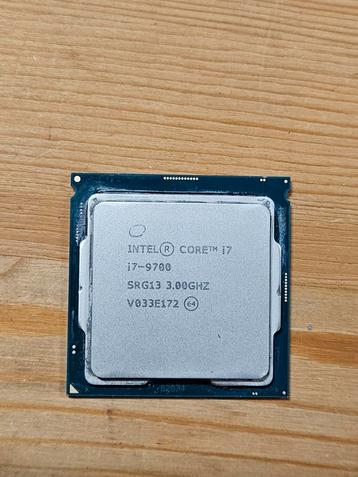 Intel core i7-9700 cpu processor  beschikbaar voor biedingen