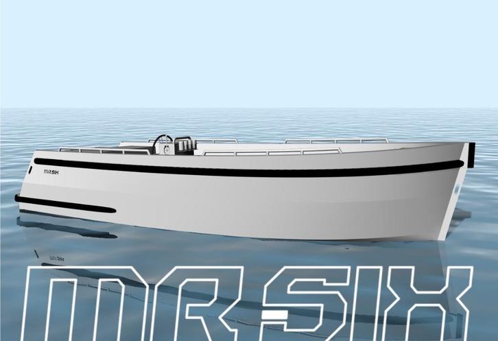 Aluminium Tender Mr Six Nieuwe demo incl tekeningen, Watersport en Boten, Sloepen, Nieuw, 10 tot 30 pk, 6 meter of meer, Buitenboordmotor