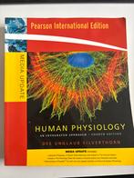 Human Physiology - Dee Unglaub Silverthorn, Boeken, Studieboeken en Cursussen, Ophalen of Verzenden, Gelezen