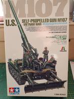 Tamiya M107 howitzer vietnam 1/35, Ophalen of Verzenden, Nieuw, 1:35 tot 1:50
