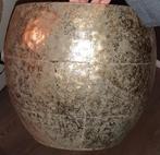 Planten/bloempot Thomas goud 33x29cm van TS, Gebruikt, Rond, Minder dan 40 cm, Balkon