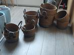 Rieten potten/manden, Ophalen, Overige materialen, Rond, Minder dan 40 cm