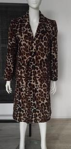 Monoprix panterprint jas, winterjas, Maat 38/40 (M), Bruin, Ophalen of Verzenden, Zo goed als nieuw