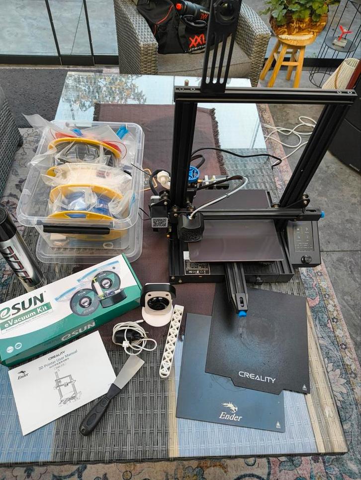 Creality Ender 3 v2, Computers en Software, 3D Printers, Gebruikt, Ophalen