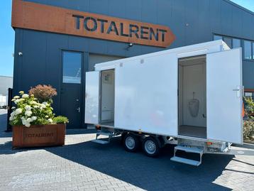 Te koop luxe Deense toiletwagen 2-1-2 uit voorraad  beschikbaar voor biedingen