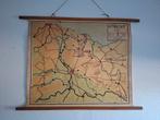 Landkaart provincie Utrecht 1922, Antiek en Kunst, Antiek | Schoolplaten, Ophalen, Aardrijkskunde