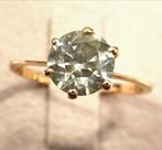 18k Roségouden Ring met 2.00 Karaat Diamant Certificaat, Sieraden, Tassen en Uiterlijk, Ringen, Verzenden, Zo goed als nieuw, 17 tot 18