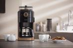 Philips Grind and Brew Koffiezetapparaat, Afneembaar waterreservoir, Gebruikt, Koffiemachine, 4 tot 10 kopjes