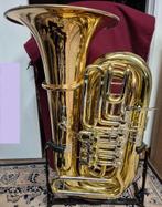 Bb Bastuba Cervený Opera II, Muziek en Instrumenten, Blaasinstrumenten | Tuba's, Ophalen, Zo goed als nieuw, Bes-tuba, Met koffer of draagtas