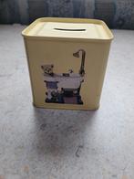 Vintage spaarpot Oscar & Bertie, Verzamelen, Onbekend, Ophalen of Verzenden, Zo goed als nieuw, Metaal of Blik