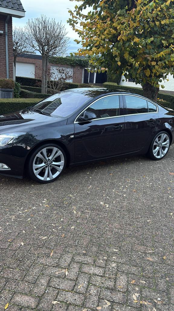 Opel Insignia 2.0 Turbo 162KW 4-DRS 2009 Zwart, Auto's, Opel, Insignia, ABS, Adaptieve lichten, Airbags, Airconditioning, Alarm