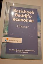 Basisboek Bedrijfseconomie - Opgaven, Gelezen, Koetzier, Brouwers, Leppink, Beta, HBO
