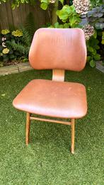 Vintage eetkamerstoel, Ophalen, Gebruikt, Jaren 60, Bruin