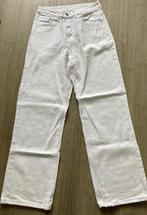 Mooie wijdere witte jeans spijker broek , maat S 36, Ophalen of Verzenden, Gedragen, Wit, W28 - W29 (confectie 36)