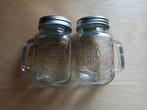 GRATIS masonjars / bierpullen / jampotjes / limonadeglazen, Verzamelen, Glas en Borrelglaasjes, Ophalen, Gebruikt, Frisdrankglas