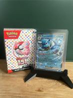 Blastoise EX 009/165 NM - Scarlet & Violet 151, Ophalen of Verzenden, Zo goed als nieuw, Losse kaart, Foil