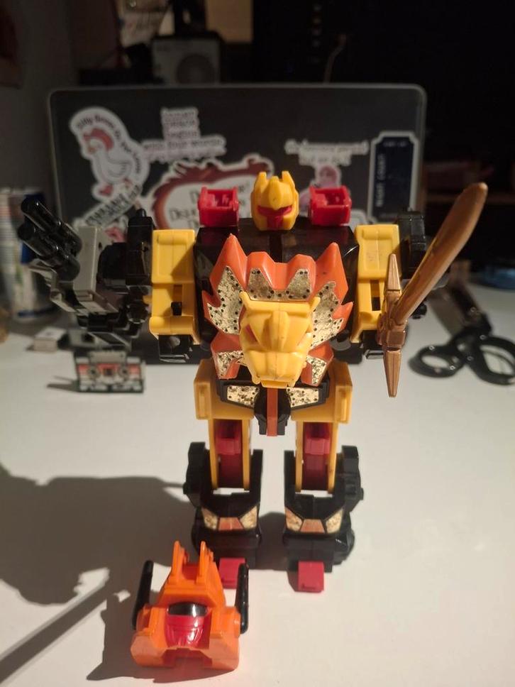 Transformers G1 Predaking Razorclaw 1986 #2, Verzamelen, Transformers, Gebruikt, G1, Ophalen of Verzenden