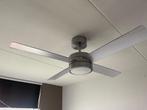 Plafond ventilator lamp, Witgoed en Apparatuur, Ventilatoren, Zo goed als nieuw, Plafondventilator, Ophalen, Ventilator met afstandsbediening