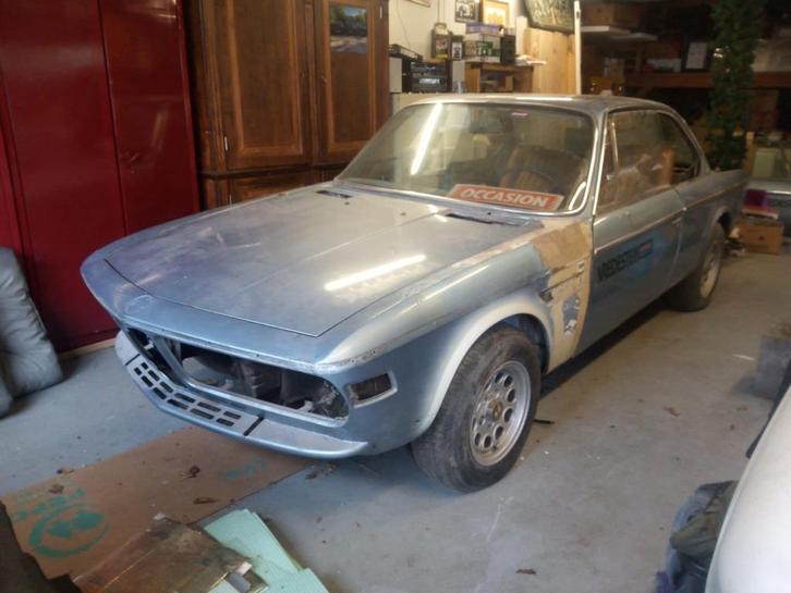 BMW E9 2800 CS , 3.0 CS , CSi 1972 , project, Auto's, Oldtimers, Particulier, BMW, Benzine, Coupé, Handgeschakeld, Ophalen