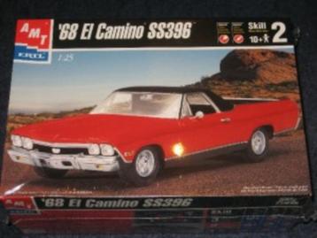 Bouwdoos 1968 Chevy El Camino SS396 AMT beschikbaar voor biedingen