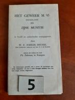 Hembrug geweer M95 en zijne munitie  AI EUROMETAAL, Ophalen of Verzenden, Landmacht, Nederland, Foto of Poster