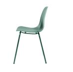 by fonQ Keen Eetkamerstoel - Groen | Van €59,99 p stuk, nu, Huis en Inrichting, Stoelen, Kunststof, Byfonq, Overige kleuren, Byfonq