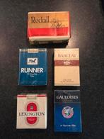 Oude pakjes sigaretten niet meer om te roken, Verzamelen, Rookartikelen, Aanstekers en Luciferdoosjes, Ophalen of Verzenden, Zo goed als nieuw