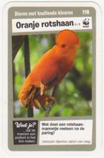 Super dieren no.116 Oranje rotshaan [2745]  [VeOvSu], Verzamelen, Albert Heijn, Ophalen of Verzenden