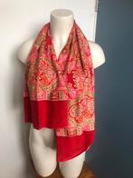 Oilily rood roze sjaal, Kleding | Dames, Ophalen of Verzenden, Sjaal, Zo goed als nieuw