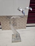 Zilverkleurig Modern Kunstwerk, Ophalen of Verzenden