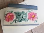 23 stuks Antieke randtegels met prachtige bloem en bies, Antiek en Kunst, Antiek | Wandborden en Tegels, Ophalen