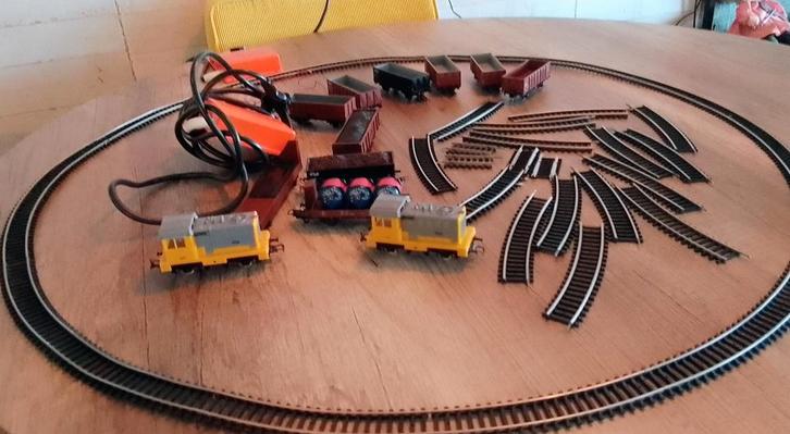 Piko Trein Modelbaan - Compleet!, Hobby en Vrije tijd, Modeltreinen | H0, Gelijkstroom, Piko, Ophalen of Verzenden