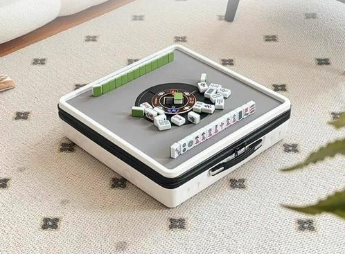 Elektrische automatische draagbare mahjong tafel, Hobby en Vrije tijd, Gezelschapsspellen | Overige, Nieuw, Ophalen of Verzenden